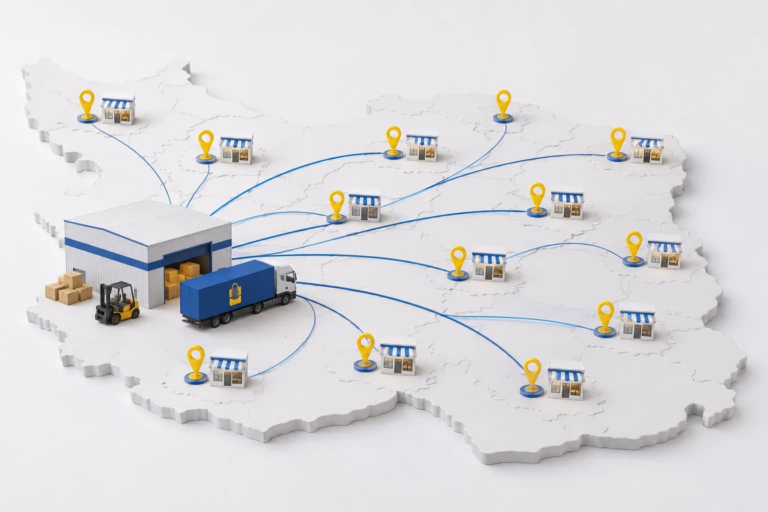 نمای داشبورد B2B سیتال